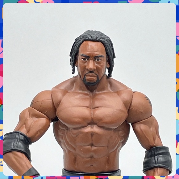 2013 WWE Mattel WrestleMania Heritage Series 48 BOOKER T Wrestling Action Figure - Picture 2 of 11